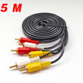 All copper 6-head av audio and video cable 3 lotus to 3 lotus video cable 1.5m / 3m / 5m / 10m / 20m