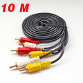 All copper 6-head av audio and video cable 3 lotus to 3 lotus video cable 1.5m / 3m / 5m / 10m / 20m