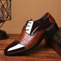 Spring new arrivals: men's leather business dress shoes - plus sizes available, stylish & versatile, perfect for weddings, dropshipping available