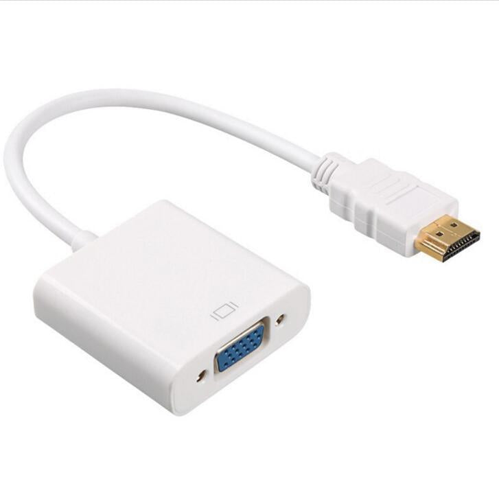 Hdtv to vga converter with audio - hdtv to vga adapter for projectors, computer to lcd tv conversion cable