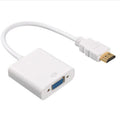 Hdtv to vga converter with audio - hdtv to vga adapter for projectors, computer to lcd tv conversion cable