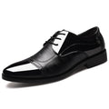 Spring new arrivals: men's leather business dress shoes - plus sizes available, stylish & versatile, perfect for weddings, dropshipping available