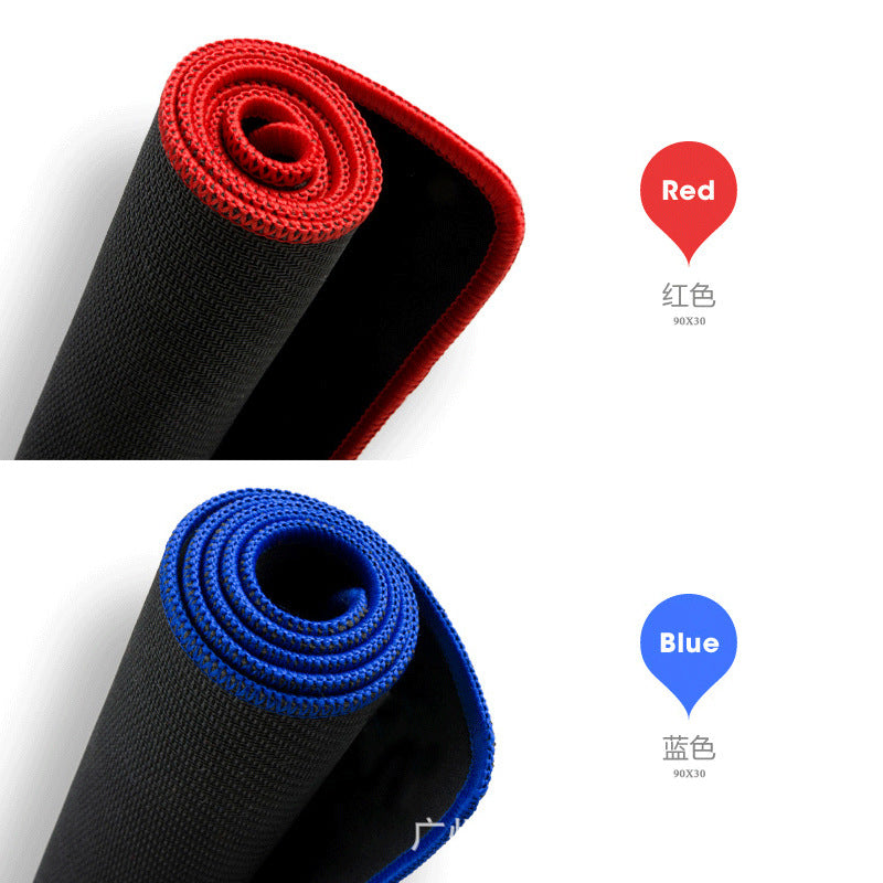 30*60cm color edge gaming mouse pad, thickened edge, large keyboard table mat, durable mouse pad