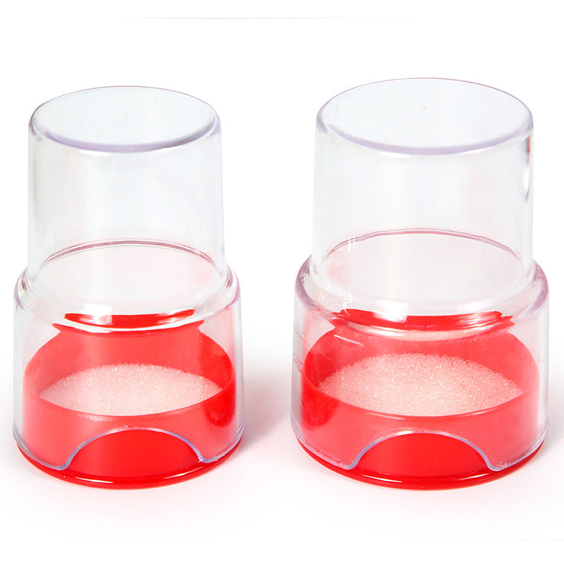 Huajie round oval transparent official seal box seal box private seal box seal box storage box company seal box H021-4