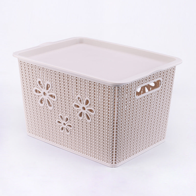 Rattan storage basket Storage basket Fruit basket Storage basket Kitchen storage Office storage Sundries basket Toy storage basket