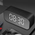 Yayusi new s5 alarm clock - gift, fashionable & creative mirror bluetooth speaker subwoofer