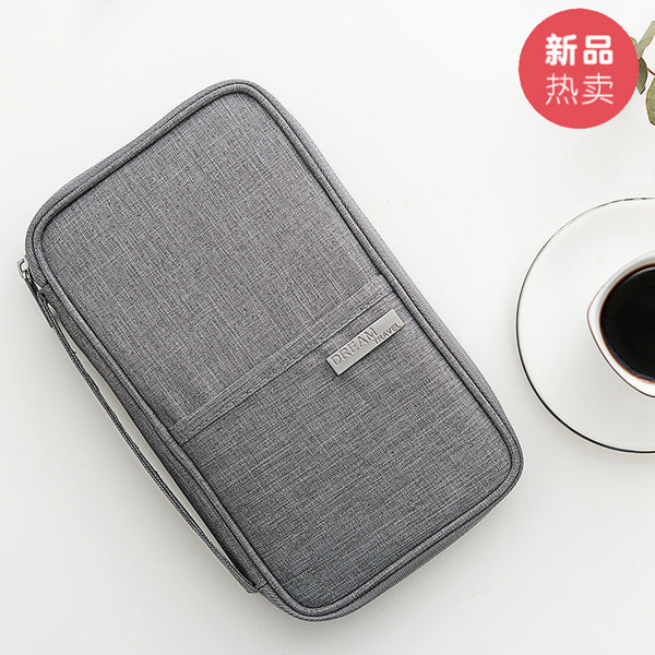 Invit.l Travel passport bag, overseas travel document bag, waterproof and dustproof portable card bag, new original
