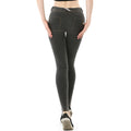 New women's active yoga pants - denim peach lift workout leggings - high-elasticity butt-lifting fitness peach pants