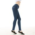 New women's active yoga pants - denim peach lift workout leggings - high-elasticity butt-lifting fitness peach pants