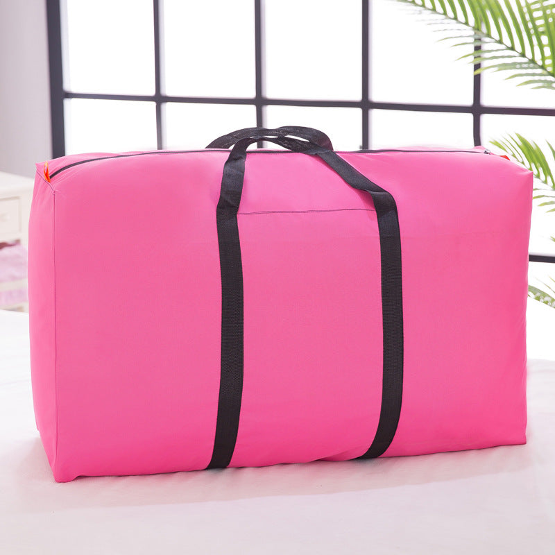 Water-proof Oxford cloth moving duffel bag large-capacity quilt storage bag thickened woven packing bag clothing finishing