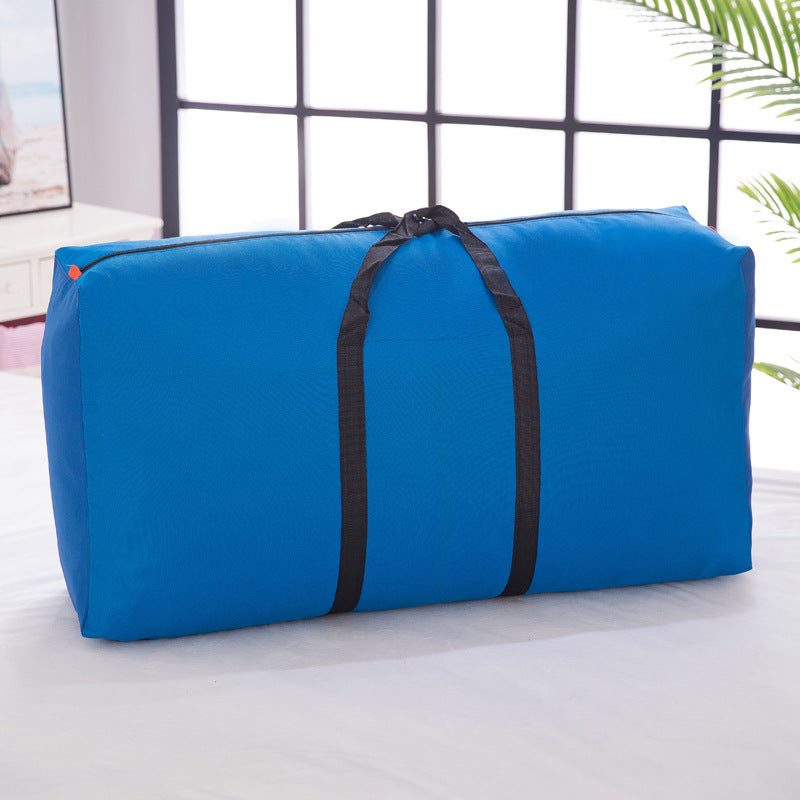 Water-proof Oxford cloth moving duffel bag large-capacity quilt storage bag thickened woven packing bag clothing finishing