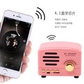 Retro bluetooth speaker - creative nostalgic bt01 bluetooth speaker - wireless bluetooth tf card retro speaker - wholesale