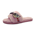 2024 new autumn cotton slippers wholesale women's plush slippers factory direct one-strap indoor floor slippers for women
