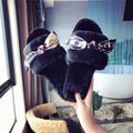 2024 new autumn cotton slippers wholesale women's plush slippers factory direct one-strap indoor floor slippers for women