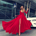 european and american export hot seller: new milk silk sexy deep v long sleeve dress for  and