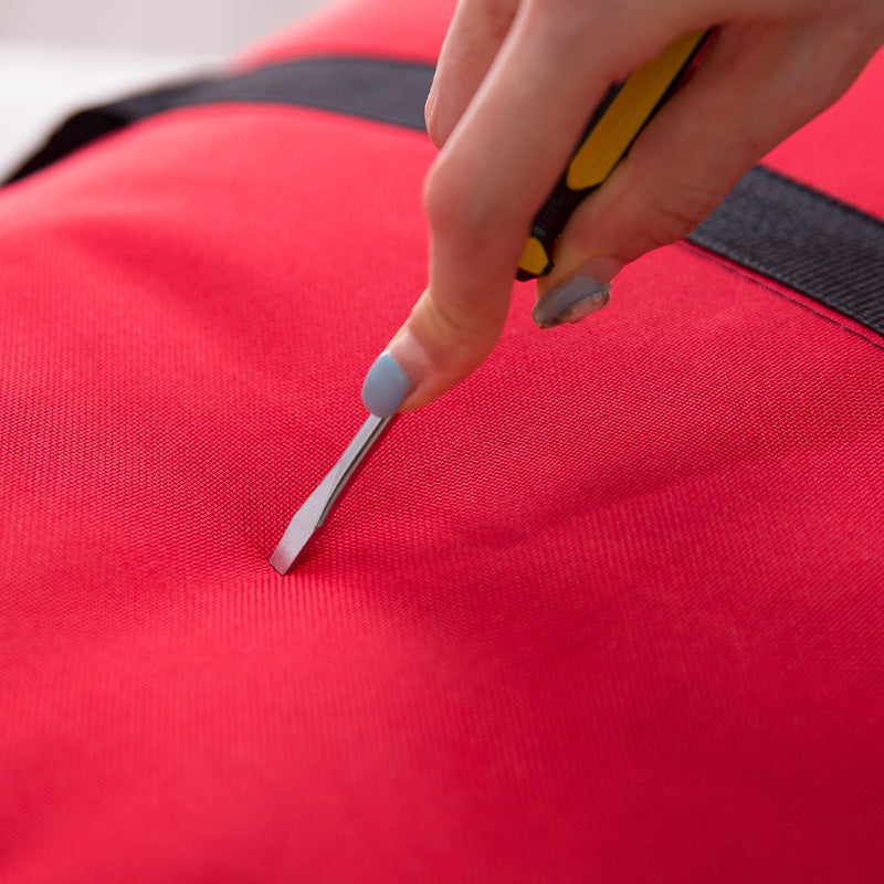 Water-proof Oxford cloth moving duffel bag large-capacity quilt storage bag thickened woven packing bag clothing finishing