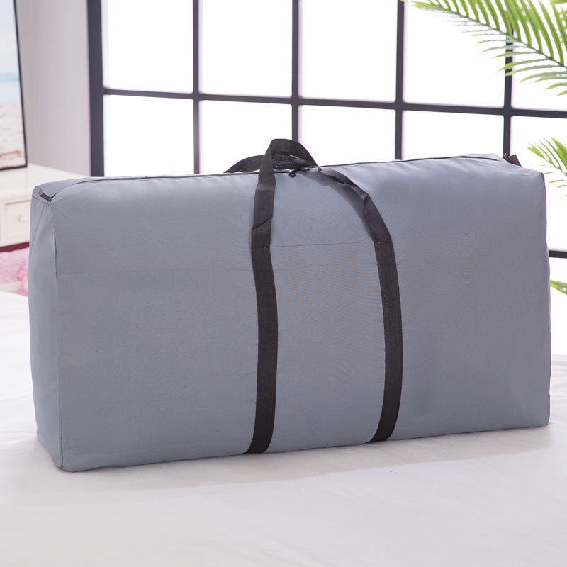 Water-proof Oxford cloth moving duffel bag large-capacity quilt storage bag thickened woven packing bag clothing finishing