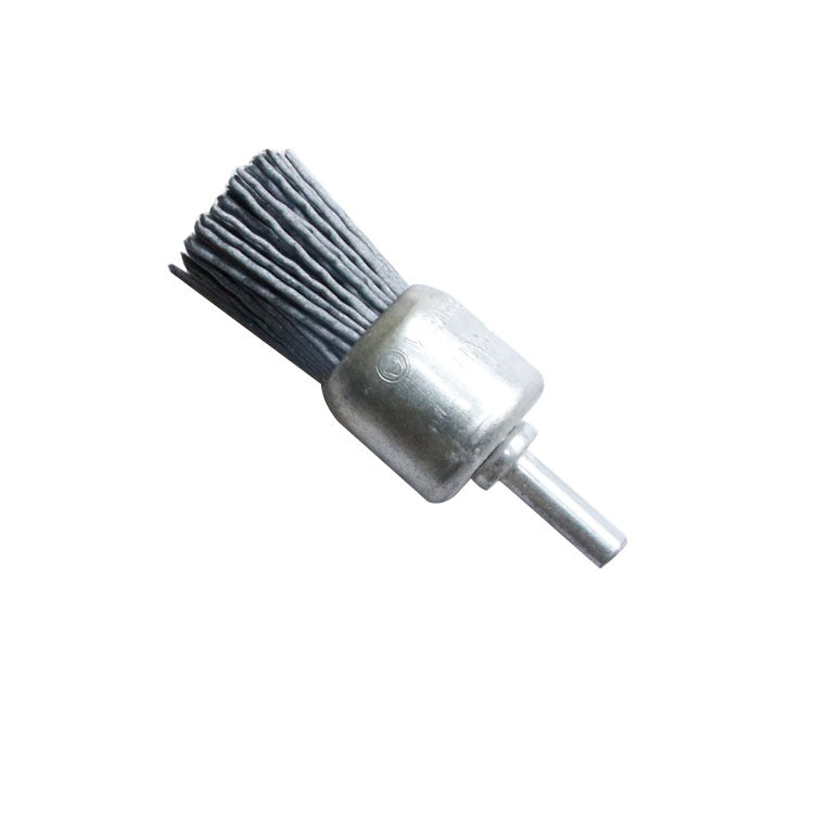 75Mm high elastic pull-back grinding wire brush, iron handle electric grinding mini brush grinding rust removal grinding brush