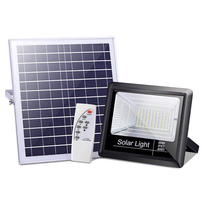 Cross-border integrated LED street light outdoor lighting solar floodlight 200W garden light floodlight emergency light