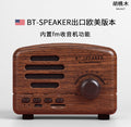 Retro bluetooth speaker - creative nostalgic bt01 bluetooth speaker - wireless bluetooth tf card retro speaker - wholesale
