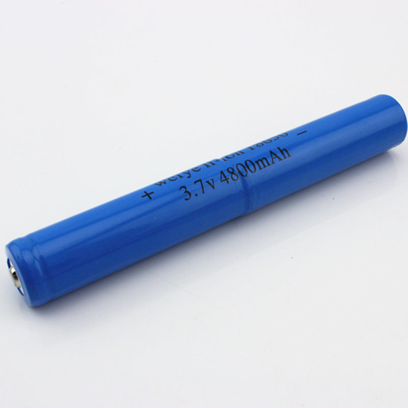 18650 lithium battery strong light, explosion-proof flashlight one-piece battery, extended parallel 3.7V lithium battery