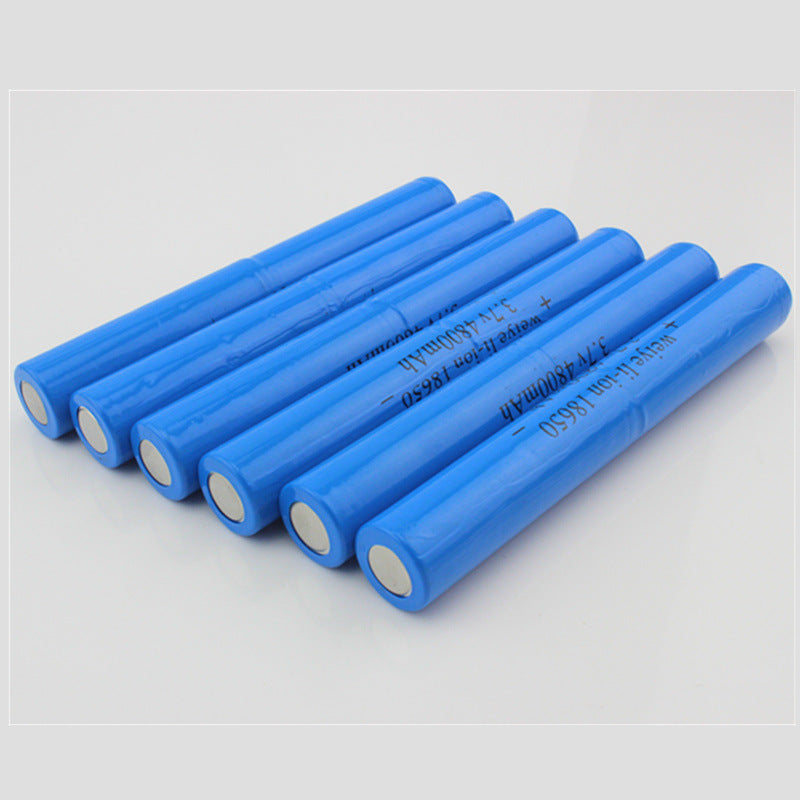 18650 lithium battery strong light, explosion-proof flashlight one-piece battery, extended parallel 3.7V lithium battery