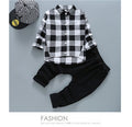 autumn korean style girls' cartoon cat denim cotton long-sleeve overalls two-piece kids' outfit set