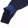 Fall and winter 200g pearl velvet pure color seamless foot-stepping heattechall-in-one pants fleece-linedthickened bottom pants outwear women