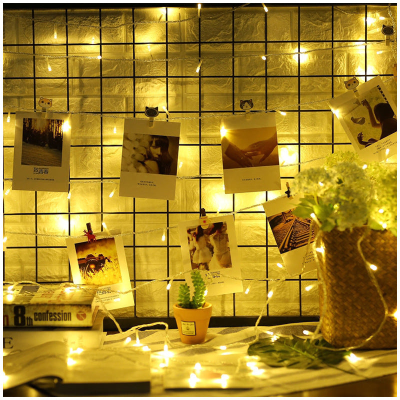 Battery light Christmas flash light full sky star light decorative light holiday lights led light string USB light string cable