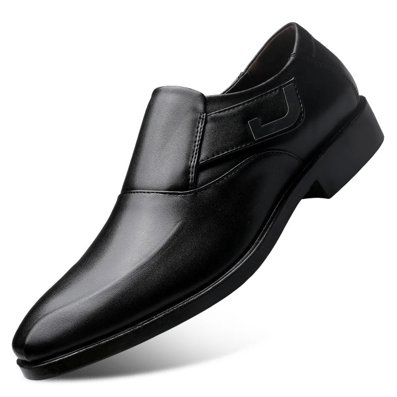 Plus sizecasual leather shoes men's shoes soft leather men cross-border formal business new arrival british k-style shoes