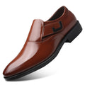 Plus sizecasual leather shoes men's shoes soft leather men cross-border formal business new arrival british k-style shoes