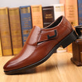 Plus sizecasual leather shoes men's shoes soft leather men cross-border formal business new arrival british k-style shoes