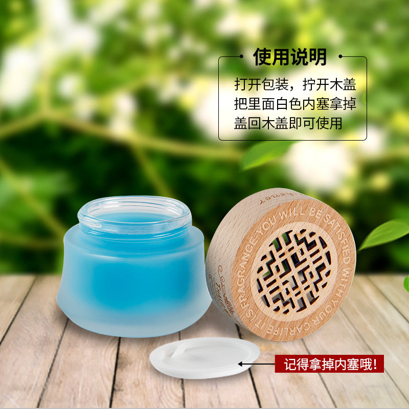 Tarot wood cover car solid balm perfume new arrival creative car ornaments car perfume seat aromatherapy ornaments