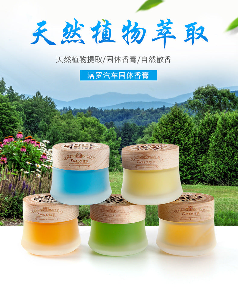 Tarot wood cover car solid balm perfume new arrival creative car ornaments car perfume seat aromatherapy ornaments