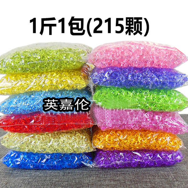 Fake simulated ice props High imitation crystal stone jewelry Acrylic crystal stone wholesale vase potted fish tank decoration