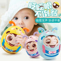 Baby toy teether 3-12 months educational biteable kids baby 0-1 year old child large winking tumbler