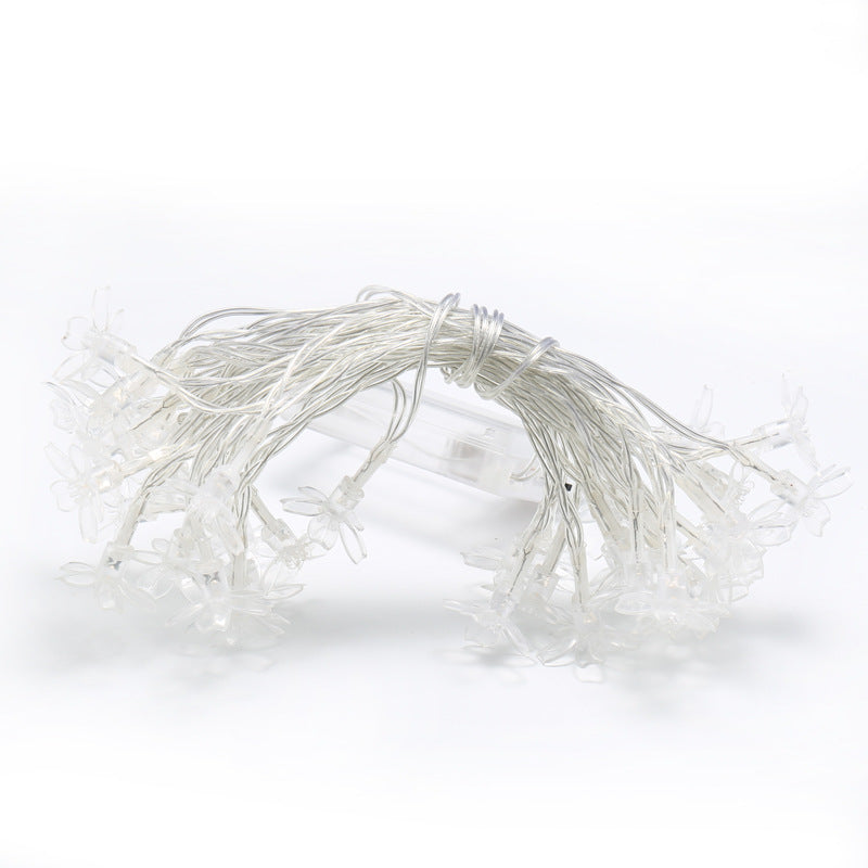 LED small colorful lights flashing dreamy literary girl heart room Korean dormitory bedroom arrangement romantic fresh string lights