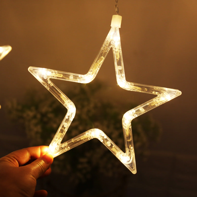 LED star lights, gypsy flashing lights, room bedroom curtain lights, dormitory small lights decorative light strings