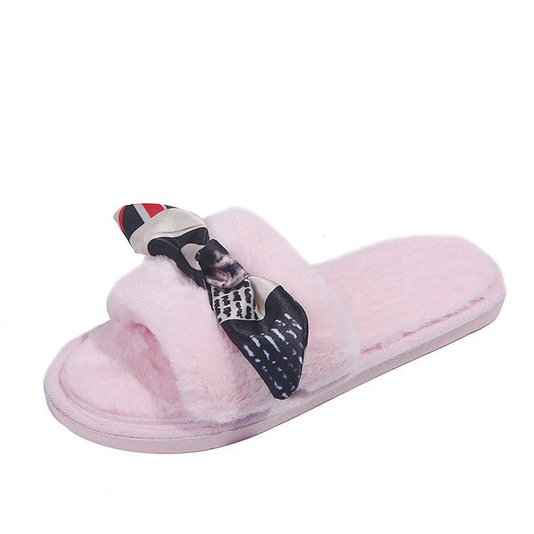 Women's fuzzy slippers - indoor/outdoor, trendy instagram style, flat, fashionable 2024 design - dropshipping available