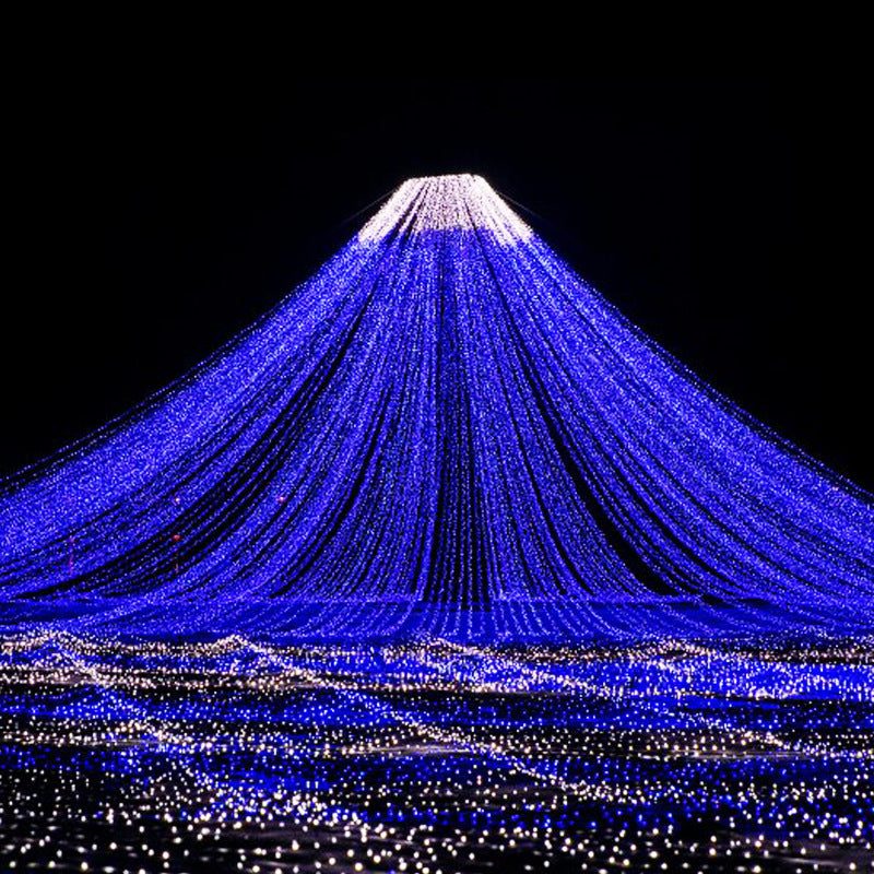 LED gypsy string lights, outdoor waterproof flashing lights, dormitory room holiday decoration color-changing shopping mall engineering lights