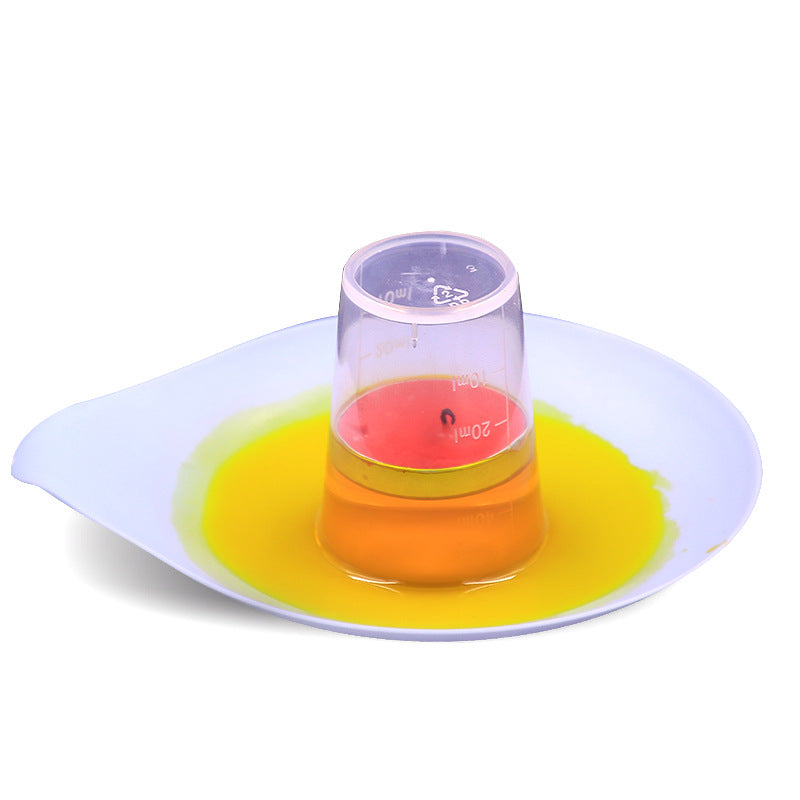 Science and technology small production stem maker education experimental toy, candle water absorption, kindergarten primary school students manual work