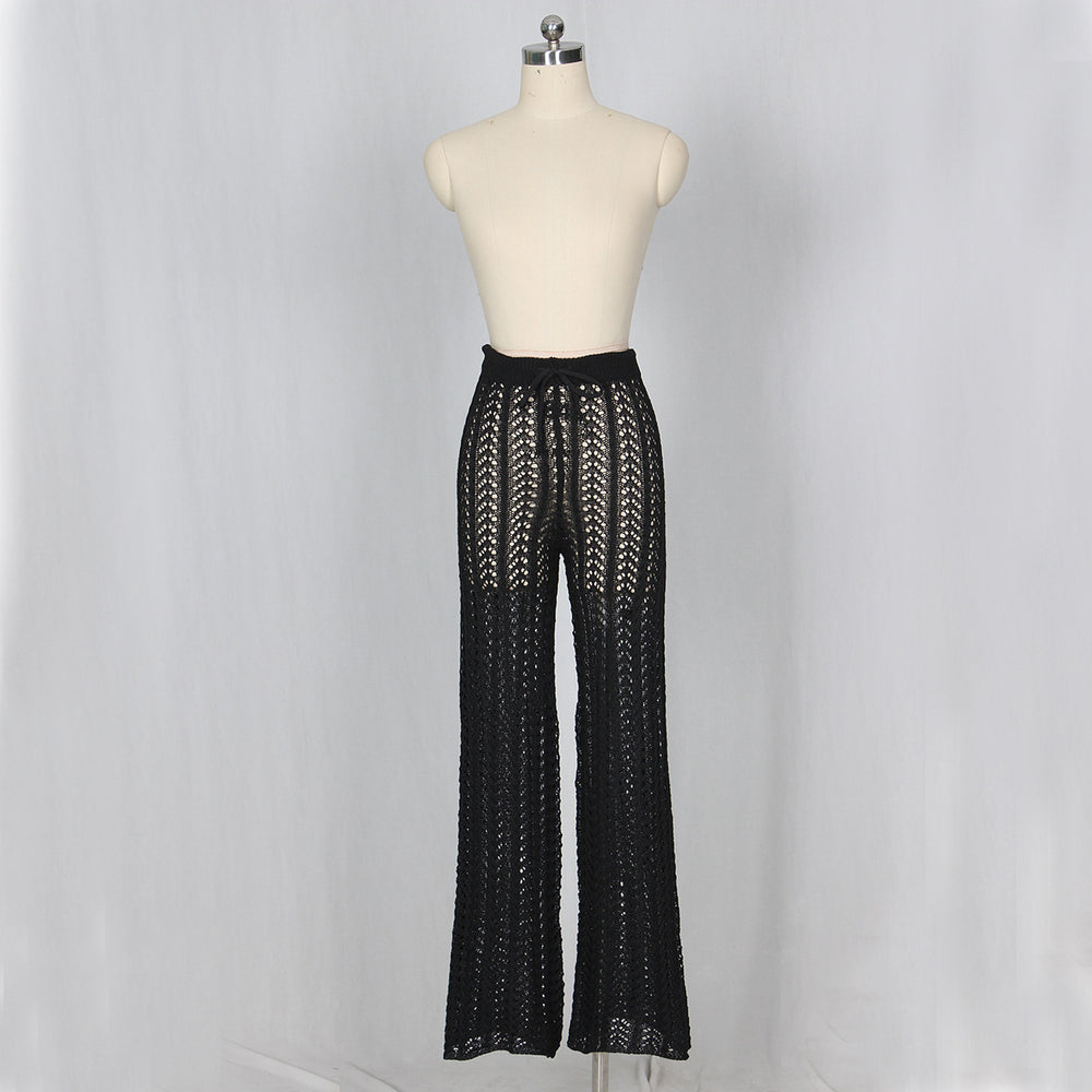 European and american sexy women's nightclub hollow-out knit pants - hot selling crochet beach shorts on , , and