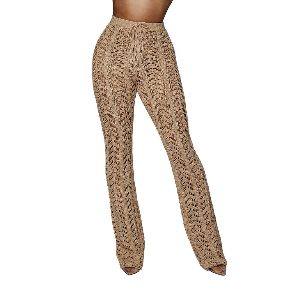 European and american sexy women's nightclub hollow-out knit pants - hot selling crochet beach shorts on , , and