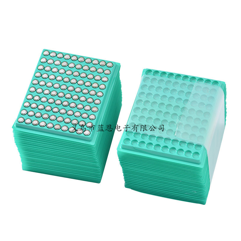 Environmentally friendly AG3 button battery, electronic toy candle light luminous glasses mercury-free alkaline button battery wholesale