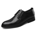 New men's casual shoes, extra large sizes, business formal leather shoes, men's lace-up versatile wedding shoes