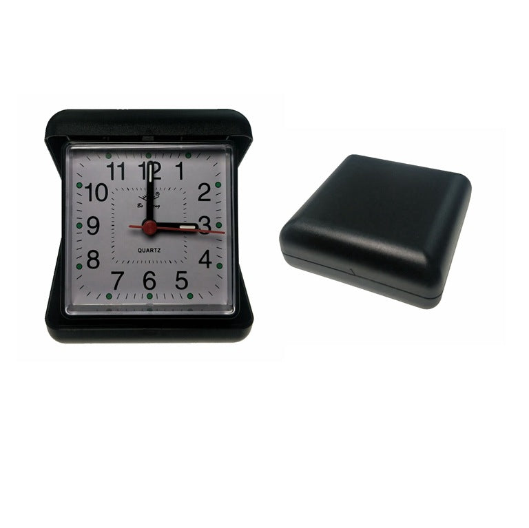 Creative Box Clock Large Classic Alarm Clock Student Bedside Clock Convenient Travel Clock 2658