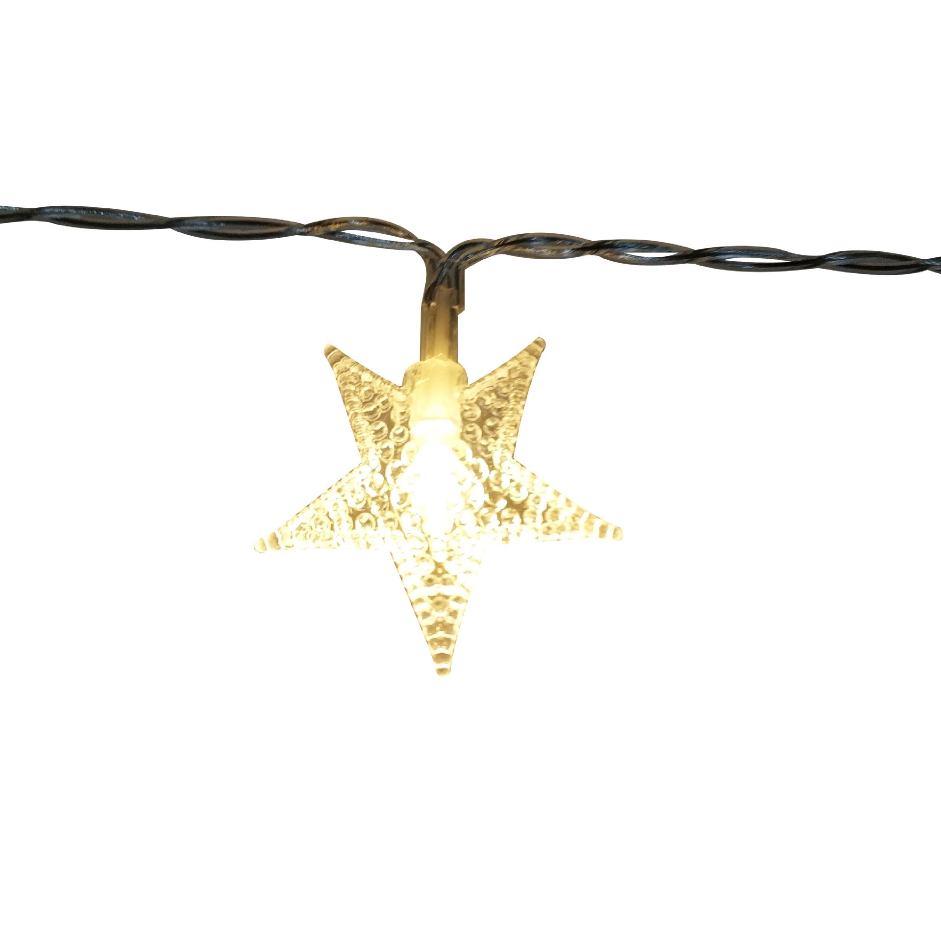LED holiday lights star string, outdoor lighting window background Christmas Internet celebrity five-pointed star lights room decoration