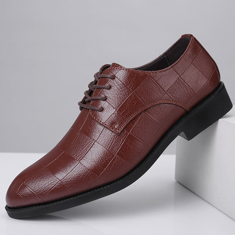 2024 fall/winter new arrivals: men's leather dress shoes - business formal, size 48 available, versatile casual style, wedding shoes, dropshipping available