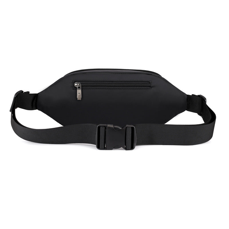 Cross-border exclusive new outdoor multi-functional fanny pack fashion casual men's breast bag messenger bag running mountaineering fanny pack