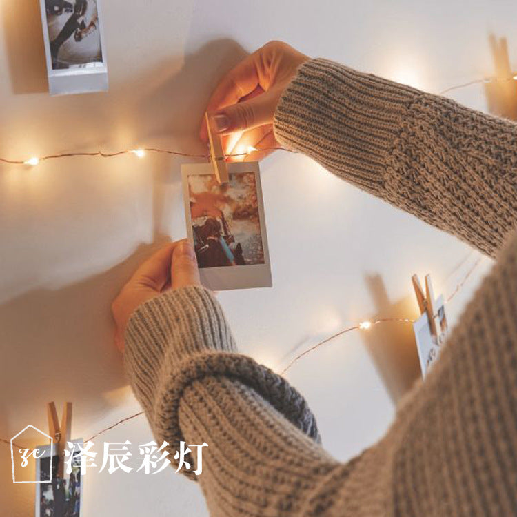 Hot-selling led waterproof copper wire light string ins Internet celebrity wedding decoration gift box filler Gypsy decorative copper wire light